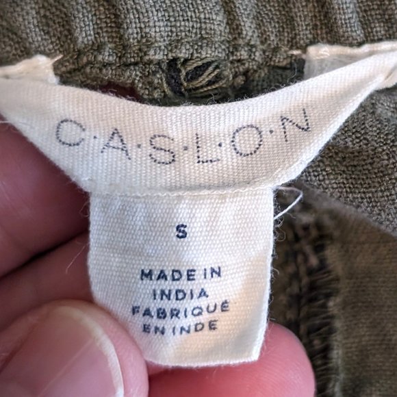 Caslon 100% Linen Elastic Shorts - Picture 8 of 9